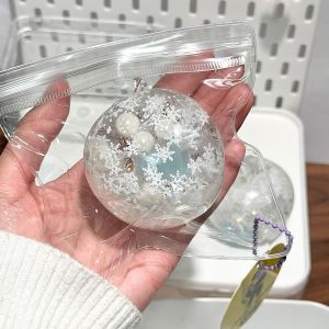 UNRAION Squishy Toy Christmas Winter Rime Maltose Shapeable Slow Rebound Stress Relieving Toy