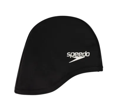 Speedo Polyester Kids Swimming Cap (Black/Red) 8-710110001 / 8-710110004