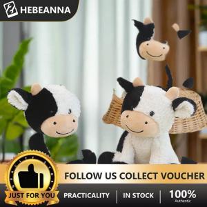 hebeanna 1 Piece 22CM Lovely Plush Stuffed Animals Cattle Soft Doll Kids Toys Huggable Plush Cow Toy Birthday Gift For Children