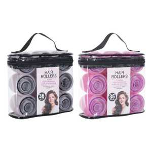 Hair Rollers Set4SizesSelfs Grip Hair Curlers for Blowout Look Long Medium Short Hair and ThickFine Hair VolumesBangs