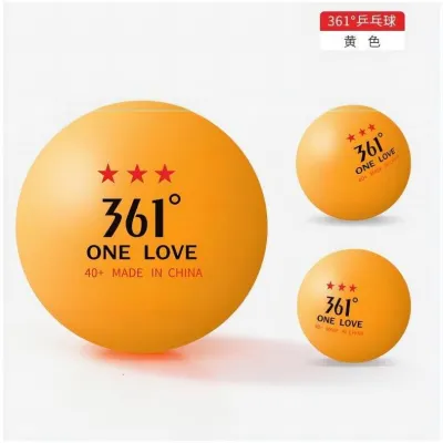 361-Degree Three-Star Seamless 40+ Table Tennis Ball Ping Pong Balls - Professional Matches Family Activities