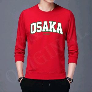 Promo Sweater Keren Kaos Pria Distro Osaka Crewneck Cowo Kasual Sweatshirt Elegan Sweter Trendy Kece