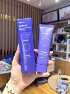 Kem Chống Nắng Nâng Tone Kiềm Dầu Dưỡng Ẩm Thuần Chay Beplain Sunmuse Tone Up & Correcting Sunscreen SPF50+/PA++++ 50ml