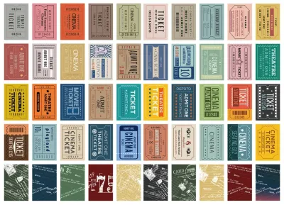 Mini Vintage Memo Pad/Paper Pad 100 Sheets