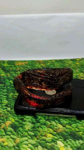 GELANG akar bahar merah full ukir 01