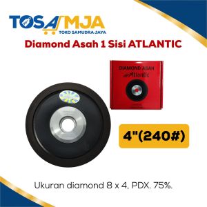 DIAMOND ASAH / DIAMOND GRINDING WHELL / DIAMOND ASAH PISAU PLANER 1 SISI / 2 SISI ATLANTIC UKURAN /  MATA POTONG GERINDA