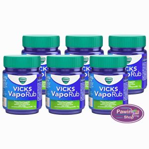 VickS Vaporub วิคส์ วาโปรับ ( 25 กรัม) [ 6 ขวด ] 801
