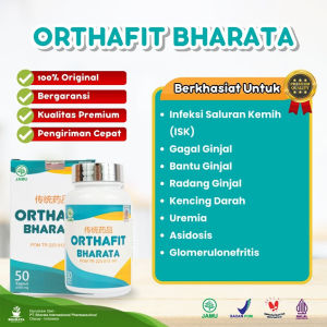 Orthafit Bharata Original Obat Infeksi Saluran Kencing / Kemih Pria Wanita Ampuh Obat ISk Obat Ginjal & Gagal Ginjal