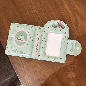 NAELIN 3 inch Kpop Album 32 Pockets Mini Photocard Holder Creative Gift Idol Photo Holder