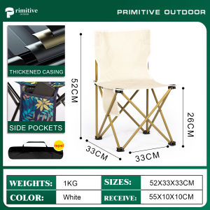 Camping Folding Chair Outdoor Indoor Home Use With Storage bag Beach Fishing Foldable Chair