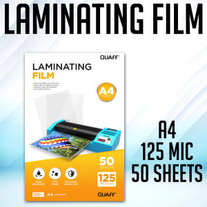 Printing View - QUAFF Laminating Film 80/125/250 Mic Short | A4 | Long (50pcs/pack)