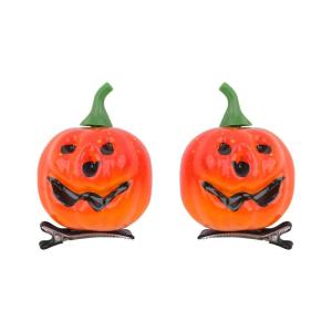 Halloween kẹp tóc Gothic Phụ kiện tóc sáng tạo mỉm cười bí ngô Cá Sấu kẹp tóc bí ngô kẹp tóc trẻ em người lớn