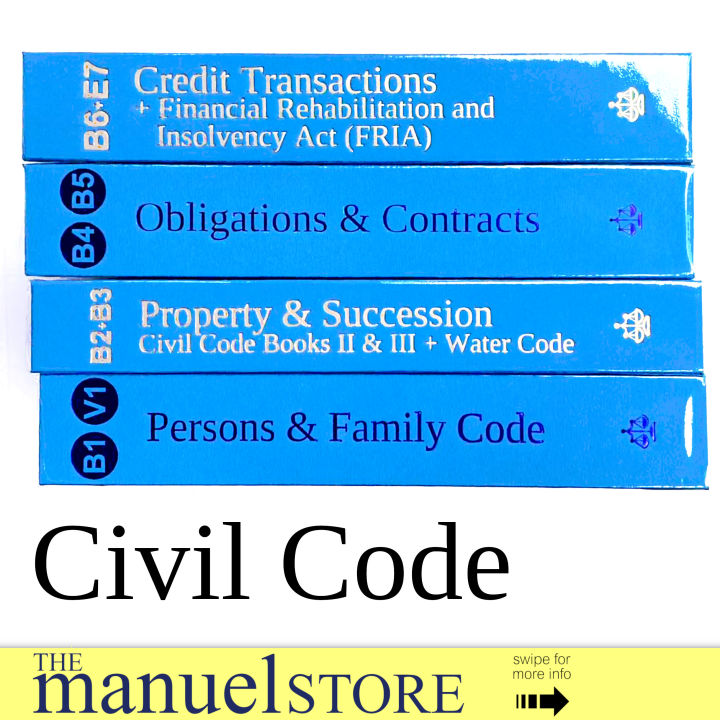 Pocket Codal (2023) - Civil Code of the Philippines - Persons Family Property Succession Obligations