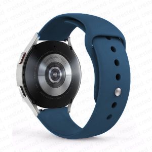 20mm/22mm strap For Samsung Galaxy watch 4 44mm/3 45mm Gear S3/Silicone bracelet band Huawei watch GT 2/2e/pro Active 2 46mm/42mm/