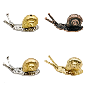 รูปหอยทากแท่นจุดเครื่องหอมโลหะสำหรับเผาเครื่องหอมสัตว์ฐานที่ปักธูปตกแต่งบ้านสำหรับการทำสมาธิโยคะ