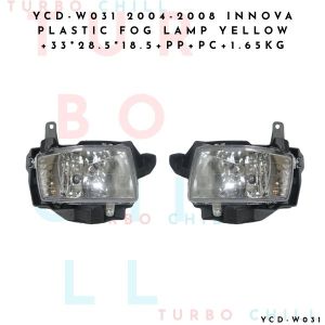 YCD-W031 2004-2008 INNOVA plastic fog lamp YELLOW+33*28.5*18.5+PP+PC+1.65kg