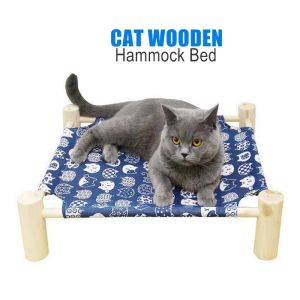 Ready Stock Pet Cat Wooden Hammock Bed / Cat Bed / Cat Hammock / Katil Kucing