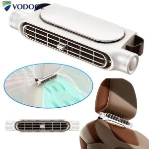 USB Car Headrest Cooling Air Fan 3 Speeds Adjustable Air Cooling Fan Car Seat Cooling Fan for Front Rear Seat Passenger