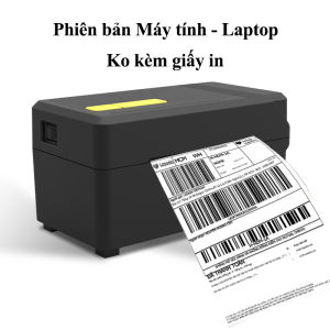 Máy in mã vận đơn sàn TMDT LAZADA - shop - tts bằng ĐIỆN THOẠI kết nối Bluetooth hoặc máy tính khổ A7 in tem mã vạch