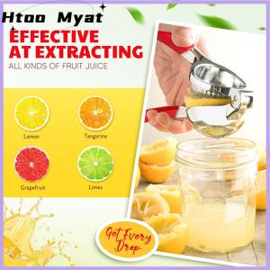 tantuoye ที่คั้นน้ำมะนาวขนาดใหญ่พิเศษคั้นน้ำผลไม้คั้นมะนาวทำจากสเตนเลสสตีลเครื่องคั้นน้ำผลไม้ส้มด้วยมือแบบแมนนวลทนทาน