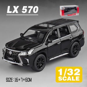 LEO 1:32 Lexus LX 570 Diecast Model Car Alloy Cars Toys Collection Gift For Kids Boy Girl
