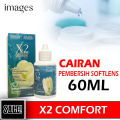 [PROMO UKURAN 60ML] Pembersih Softlens - Pembersih Soflens - Cairan Softlens X2 Comfort 60ml Air Pembersih Soflen - Cleaner Liquid Softlens - Cairan pembersih softlens X2 60ml - Terhindari Dari Iritasi. 