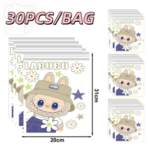 ถุงขยะ Capybara แพ็คคุ้ม 30 ใบ ขนาด 20x30 ซม. สำหรับครัวเรือน