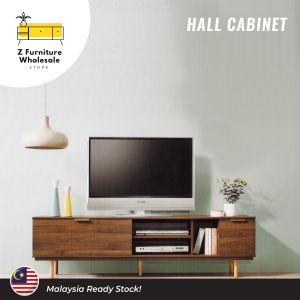 LIMITED OFFER Free Delivery!! Selby Series 6ft Studio Scandinavian TV Hall Cabinet / Kabinet TV Putih Rak TV | W180 x W34 x H50cm