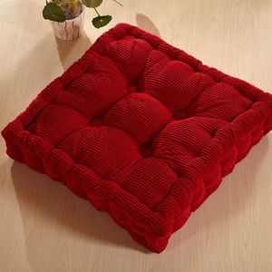 Thickened Butt Cushion Futon Office Sitting Floor Chair Student Classroom Chair Butt Cushion Round Booster Seat