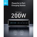 Trạm Sạc Anker Prime 6 Cổng 200w GaNPrime A2683 - Bảo Hành 18 Tháng. 
