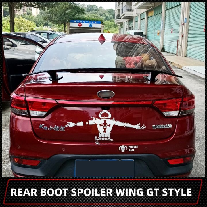 Rear Trunk Lid Boot Spoiler Wings Ducktail For Kia K3 Forte Cerato Rio