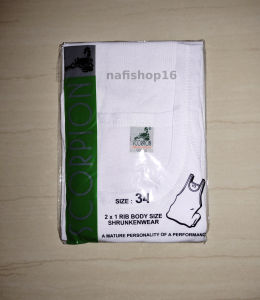 Kaos Dalam Pria Dewasa Singlet SCORPION