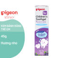 Kem đánh răng trẻ em Pigeon - Hương Nho - NEW. 