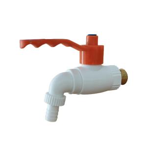 Kran PVC Jumbo Drat Kuningan Keran Air Tembok Taman 1/2 Inci