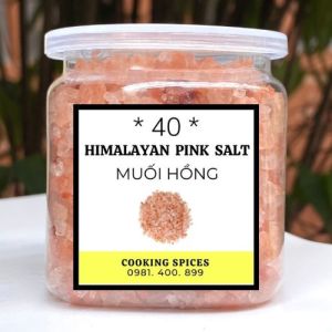 Muối Hồng Himalaya Nhập ( Dạng Hạt )
