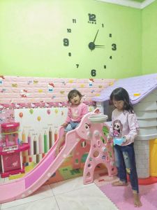 Mainan Perosotan Anak Rusa / Bintang Laut Seluncuran 1.5M FREE RING DAN BOLA BASKET ORIGINAL