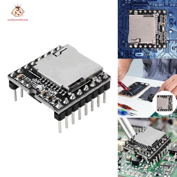 Welcomehome DFPlayer Mini MP3 Player Module V3.0 16P MP3 Voice Decode ...