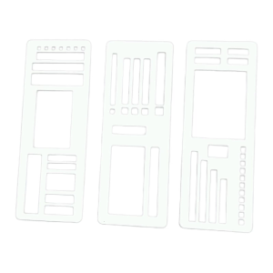 Reusable Drawing Ruler Bendable Polyester Sheets Craft Projects DailyJournals Accessories Multi Function