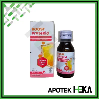 Boost Protekid Botol 60 ml - Sirup Vitamin C D3 Zinc