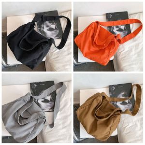 G Vải canvas Túi đeo chéo Nhiều túi Dung lượng lớn Túi đeo vai Thời trang Phong cách Nhật Bản Túi đựng điện thoại Sử dụng cho sinh viên