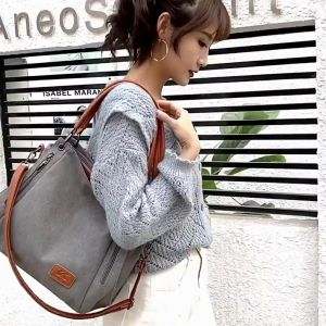 NEW Womens Bag New Crossbody Bag Large Capacity Shoulder Bag Korean Fashion Lightweight Womens Handbag All-Match Nylon Cloth Bag