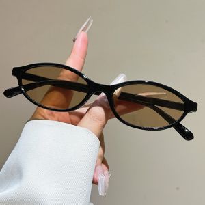 FLYING Oval Frame Sun Glasses Small Frame Outdoor Street Photography Cycling Eyewear Fashion UV Protection Women Sunglasses Women
