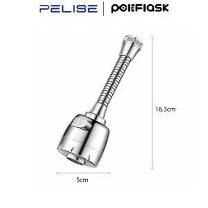 Pelise 1pcs Faucet Angle valve Extension Adaptor 1/2" Internal and external thread connection accessories