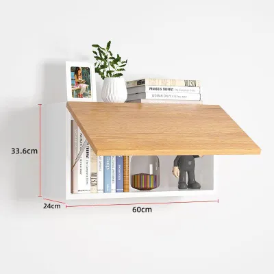 Tủ kệ gỗ treo tường trang trí cánh hất gỗ MDF cao cấp nhập khẩu phong cách tối giản hiện đại dễ dàng lắp ghép