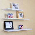 3Layer Hanging Wall Shelf Hanging Stacking Wood Floating Room Decoration | Floating Shelf. 