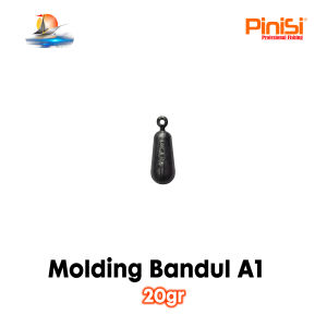 Molding Cetakan Bandul Timah Pemberat Pancing Model A1 20gr Lead Sinker