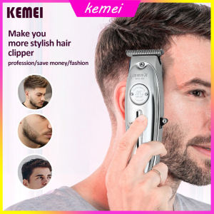 KEMEI KM-1949 Body Full Metal Trimmer Alat Mesin Cukur Rambut KM 1949