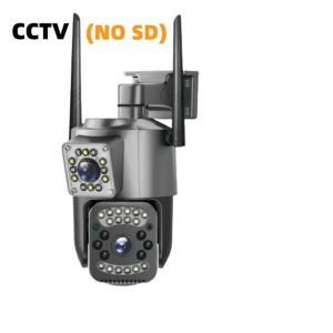 [BUY 1 TAKE 1] V380 Pro CCTV Camera 8MP Dual Lens Dual Screens Outdoor CCTV no Need Internet 360° Auto Tracking 4K HD Infrared Night Vision Waterproof Two-Way Audio and Speakers Video Playback Remote Surveillance