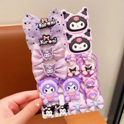 Kuromi Girls DIY Beads Set Kids Toy Mix Color Bead Bracelet Jewelry Making Craft Accessories Gifts
