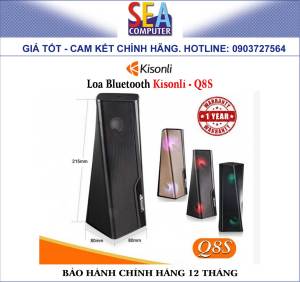 Loa Bluetooth Kisonli - Q8S (Đen)